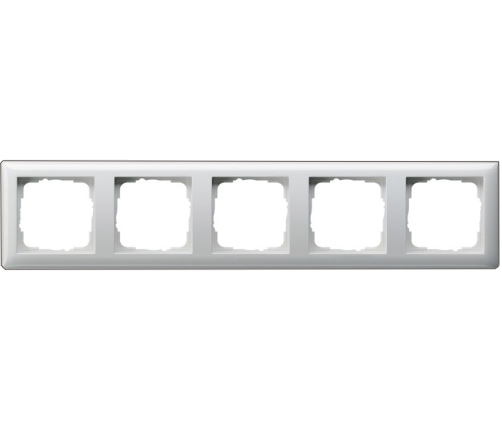 99-300-00775-5-fach-Rahmen GIRA Blende 5-fach Aussenrahmen Reinweiss Glanz Standard-55