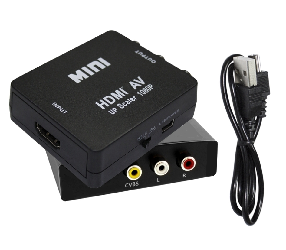 Medienkonverter HDMI Eingang Cinch Ausgang HDMI auf Audiosignal Videosignal Medienkonverter HDMI Eingang Cinch Ausgang HDMI auf Audiosignal Videosignal