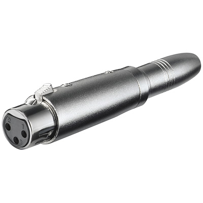 XLR Adapter 3pol XLR Buchse auf 6,3mm Klinkenbuchse XLR Adapter 3pol XLR Buchse auf 6,3mm Klinkenbuchse